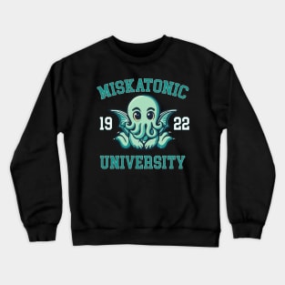 Miskatonic University Cthulhu - Creepy Cute Lovecraft Crewneck Sweatshirt